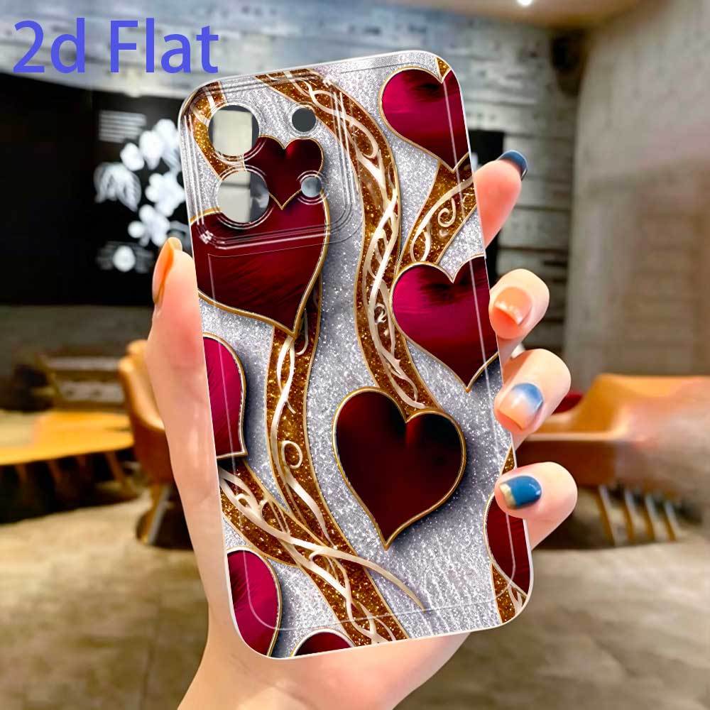 coque de téléphone : étui de 2d plat   -jaunissement, antichoc, à couverture complète en tpu, compatible avec vivo   5g/y100 5g/v60/v50/  z9 lite/t3 5g/y39 5g/y28s 5g/y18/y04. cadeau idéal de noël, de pâques et danniversaire pour soi- , les  ,   et les parents, 2d