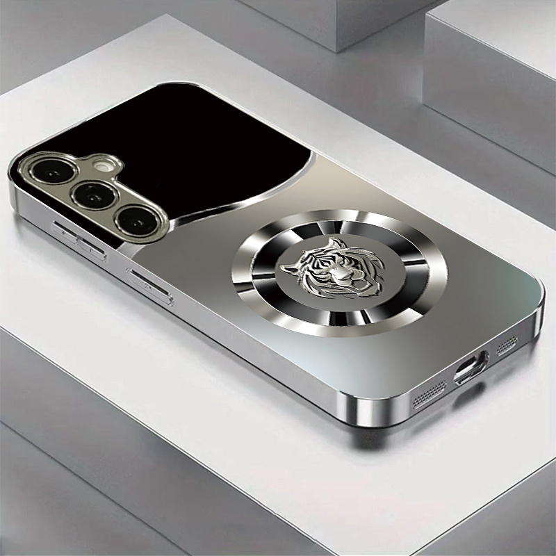 TEMU Phone Case - 2d Flat Suitable For Galaxy S25 S24 S23 S22 S21 Pro A55 A56 S20 Multi-functional Special Electroplated Phone Case Dj111bl2621
