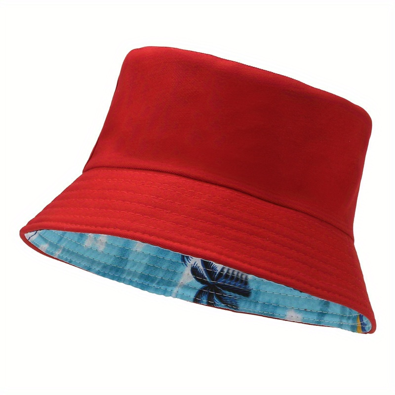 TEMU 1pc Spring And Summer Fisherman Hat On Sides Of The Visor Worn Suitable For Travel Mountaineering