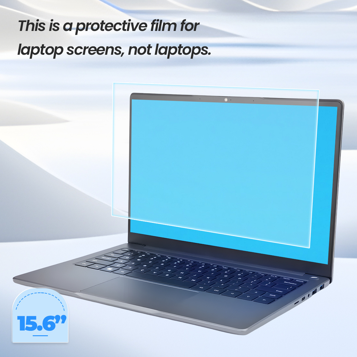 1pc 15.6inch Laptop Hd Screen Protector/high-definition Picture Quality, Restore Color Of The Screen, Suitable For And Other Laptop Screens. That Just The Computer Screen Protector Itself.