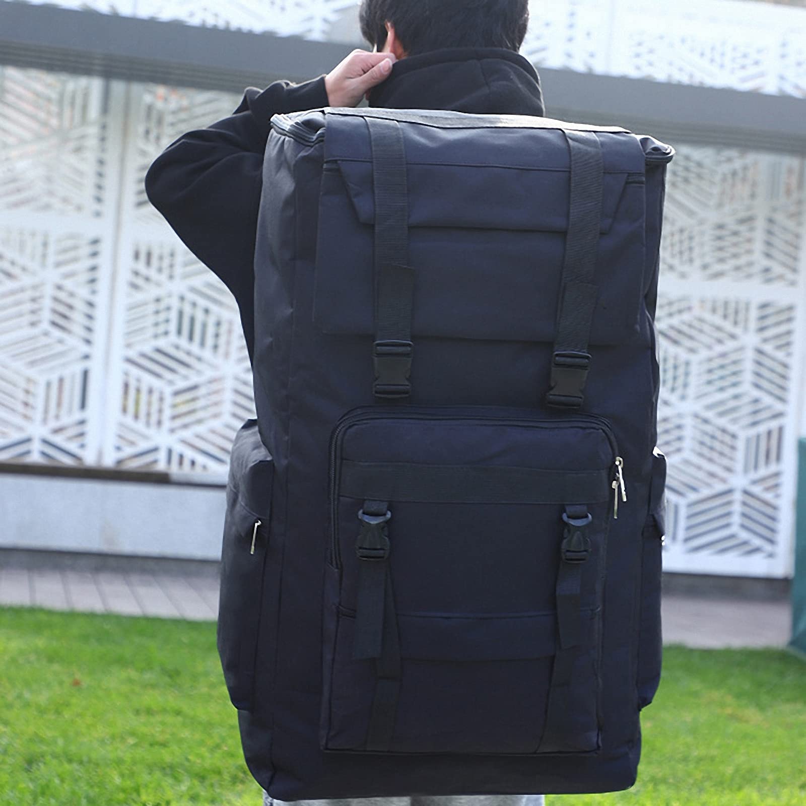 A 120l Hiking Backpack Is For Long Trips Or When You Need Storage Space