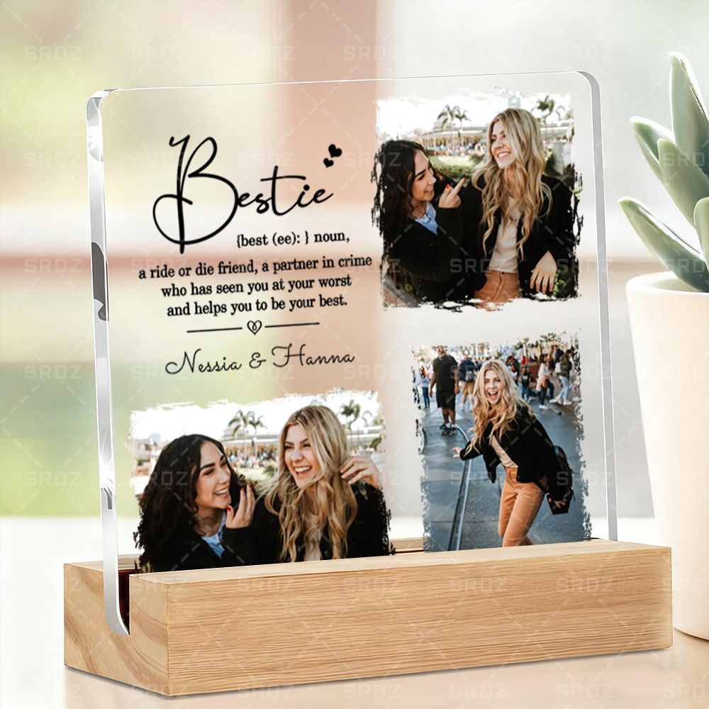 E-shop [2D Flat] Personalisierte Acryl-Plaketten für | Fotogeschenke, Weihnachtsgeschenke, personalisierte Wohnkultur mit Namen und Daten - Andenken,