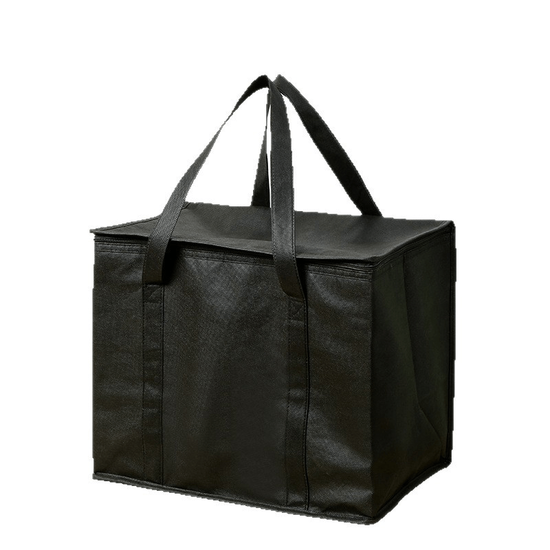 TEMU 1pc Large Insulated Bag For Multiple Drinks And Items, Thick Aluminum Foil Thermal Cooler Tote For Summer , Outdoor Travel, Road Trip, Durable