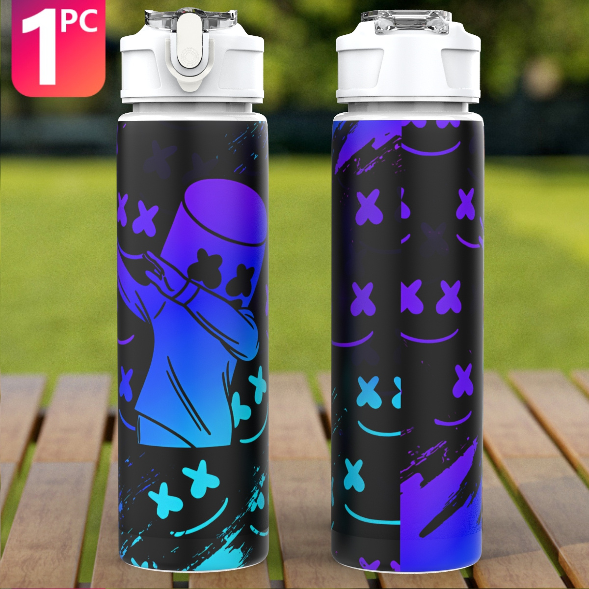coole action plastik wasserflasche niedlicher