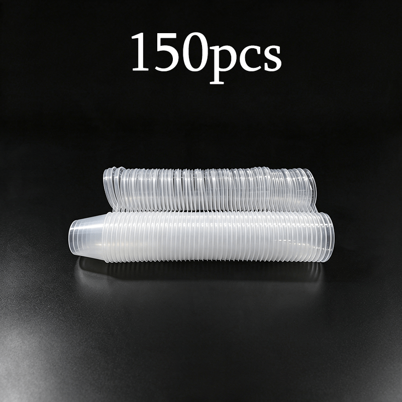 TEMU 150pcs Set, 0.85oz, Pp Plastic Material, Food Storage Containers With Lids, Condiment Dispensing Boxes - Leak-proof, Stain-resistant - Suitable
