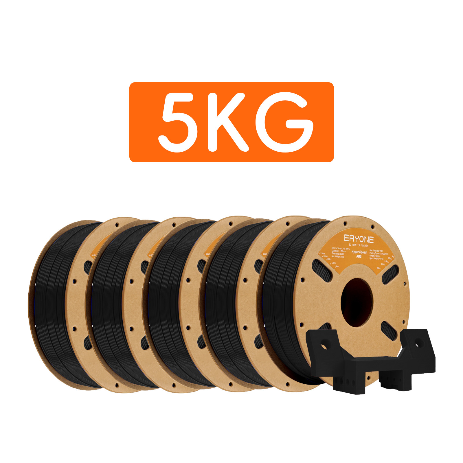Eryone 5kg Abs 3d Printing Supplies Filament For 3d Printer, 1.75mm +/ -0.03mm