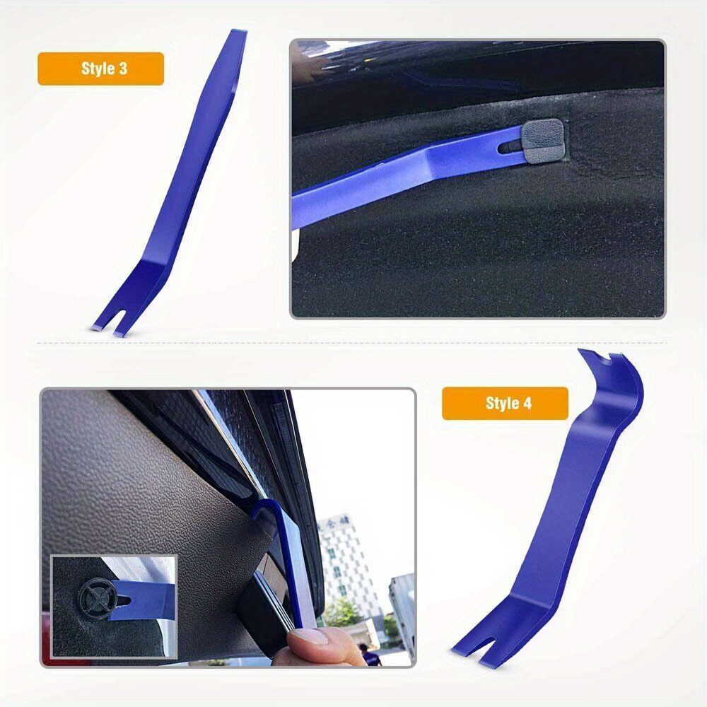 13-Piece Car Trim Removal Tool Set for Dashboard & Panel Fastening