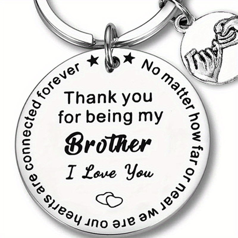 

2pcs Steel Round Keychains, You For , Commemorative Keychain, Accessories, For