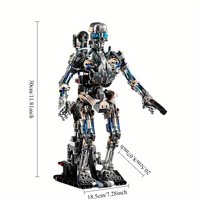 Mechanical Robot Building Blocks Kit Home Decoration Gift