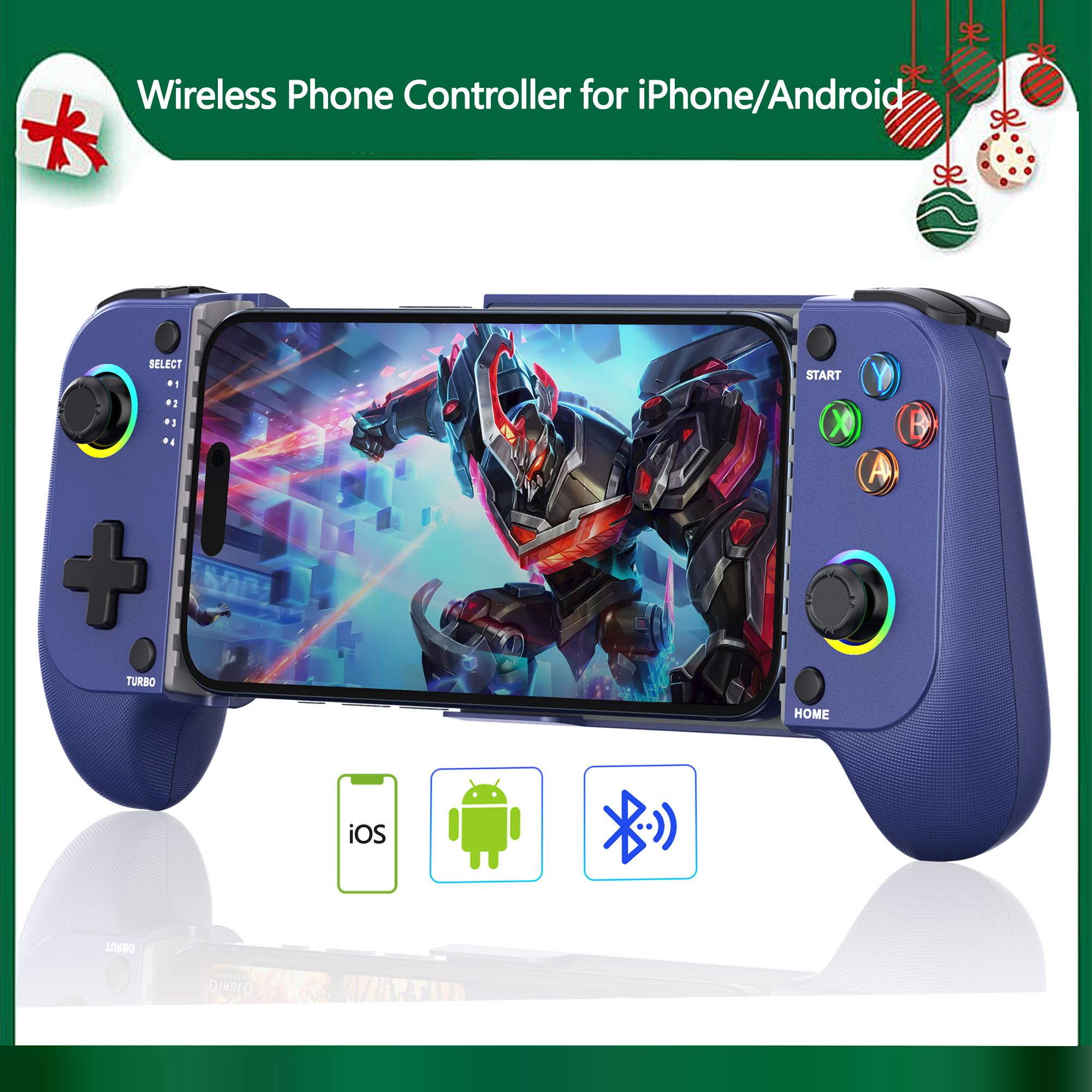 Phone Game Controller Android Smartphone Game Controller Joystick ...