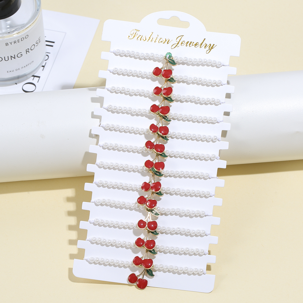 TEMU 12pcs Friendship Bracelet - Adjustable Braided Rope Bracelet Set, Summer Cute Fruit Jewelry