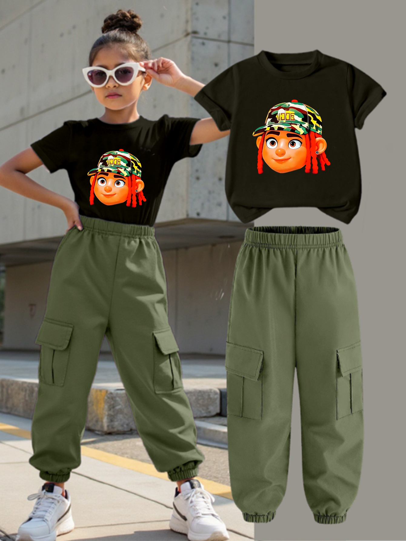 Cargo T Shirt For Girls Cargo Pants With T Shirt Girl Pakistan