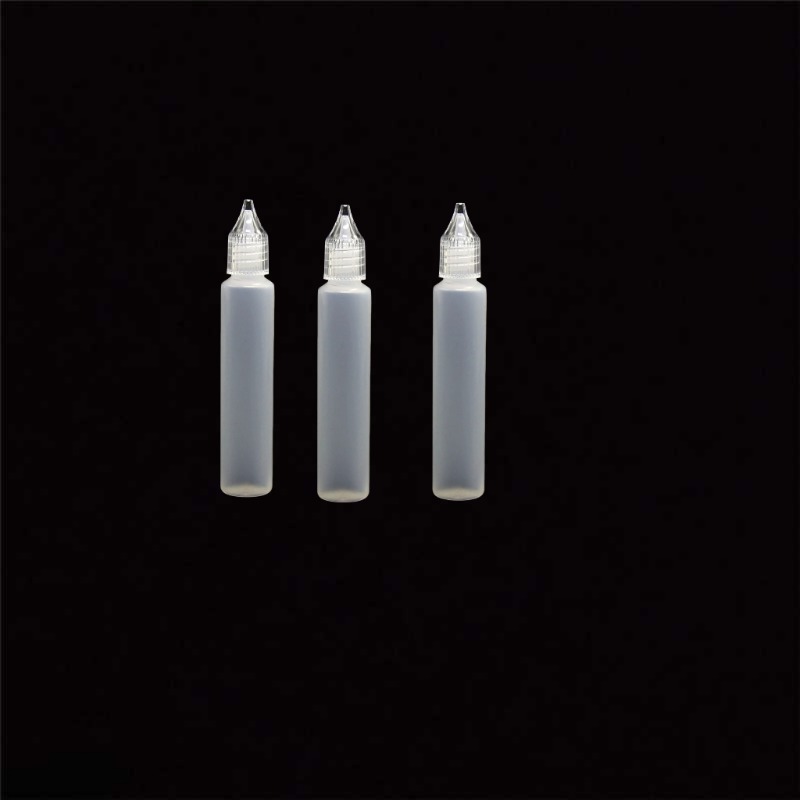 TEMU Bouteilles en Plastique Transparent de Stylo à Bille en Cristal pour le Stockage de , Bouteilles à Pression en Plastique pour Colle de 15 ml/30