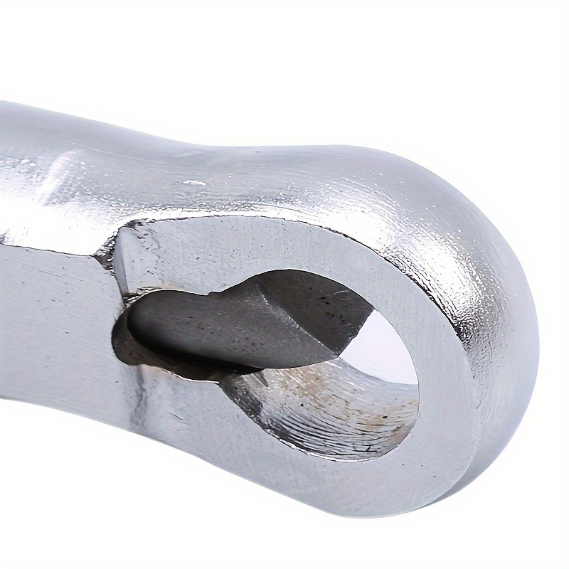 1pc heavy duty manual nut splitter tool durable metal nut breaker with black handle metal tip for   repair no power needed essential hand tool for   projects Product details 4