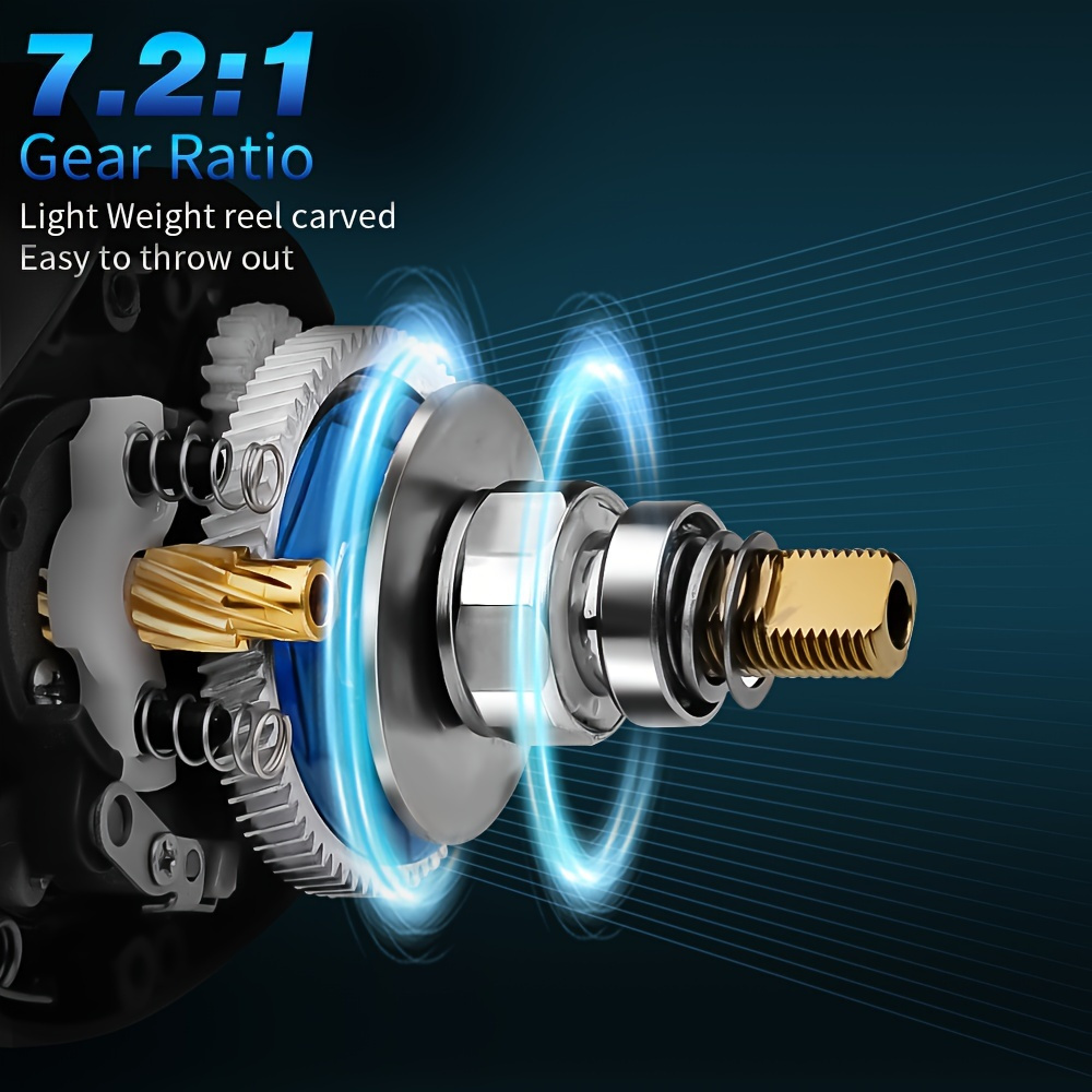 Ultra Light Baitcasting Reel Image 6