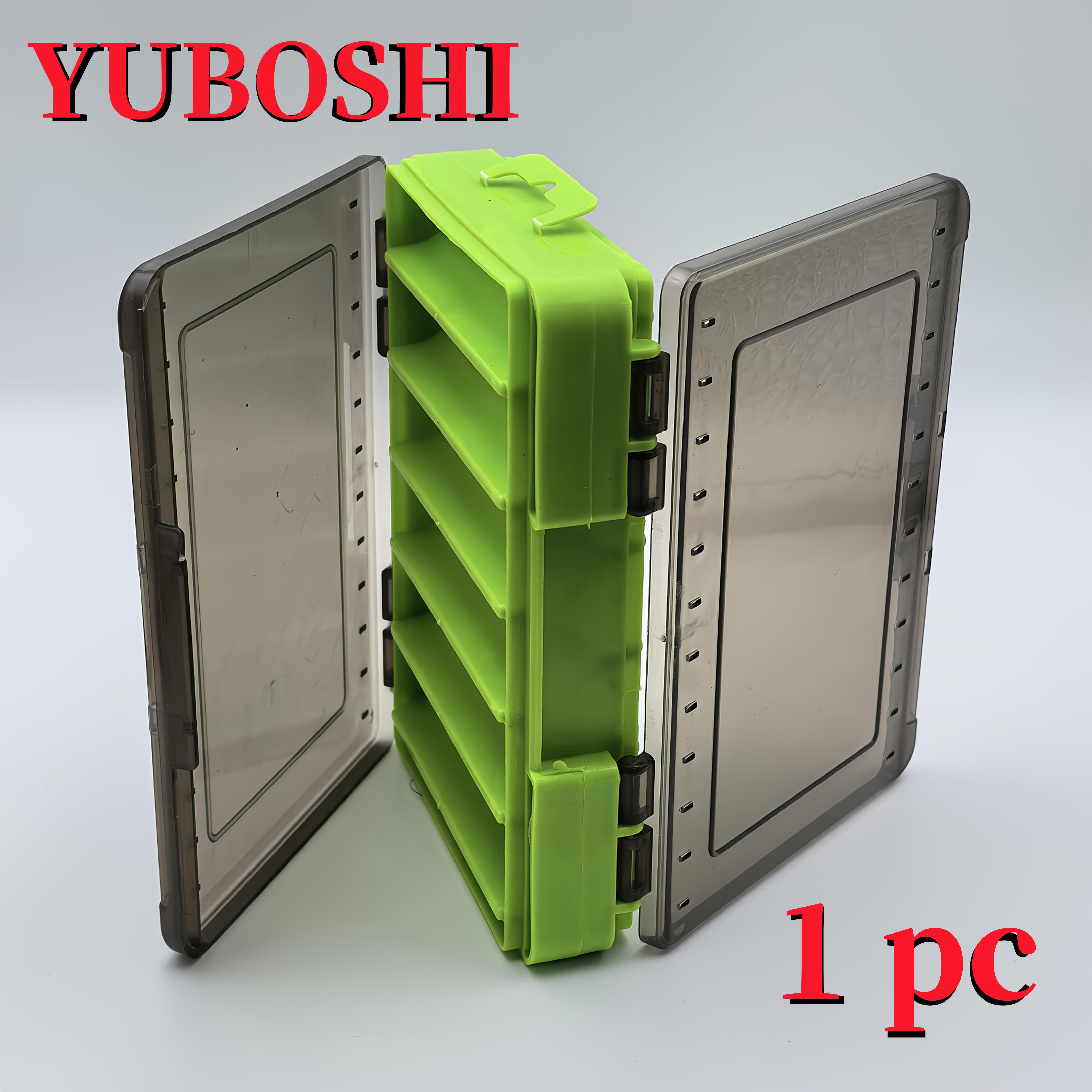 TEMU 140mm X 105mm X 30mm 1pc Double Layer - Practical Sea Fishing Tools, Fishing Tackle Box, Sea Fishing Additions, Fishing Supplies