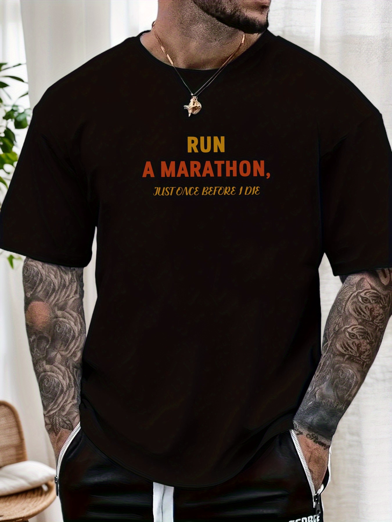 mens navy   marathon motivational t shirt run a marathon bastardize english language funny gym running tee lightweight breathable summer shirt for marathon training athletic events casual casual attire marathon accessories   text design   0