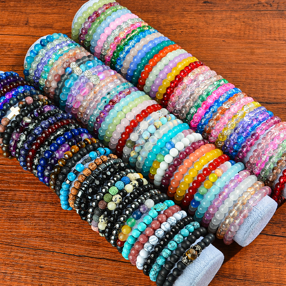 Bohemian Beaded Stone Bracelet Set for All Occasions