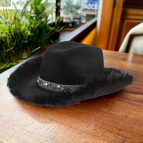 3pcs western cowboy hat set unisex cowboy hats with wide brim cowgirl hat eyeglass and scarf set festival cowboy costume accessories for weddings and outdoor events