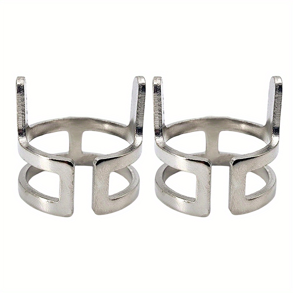 TEMU 2pcs Sg-55 Ag-60 Stand Off Roller Spacers For Plasma Cutting & Welding - Durable Metal Construction With Ergonomic Handles, Precision & Support