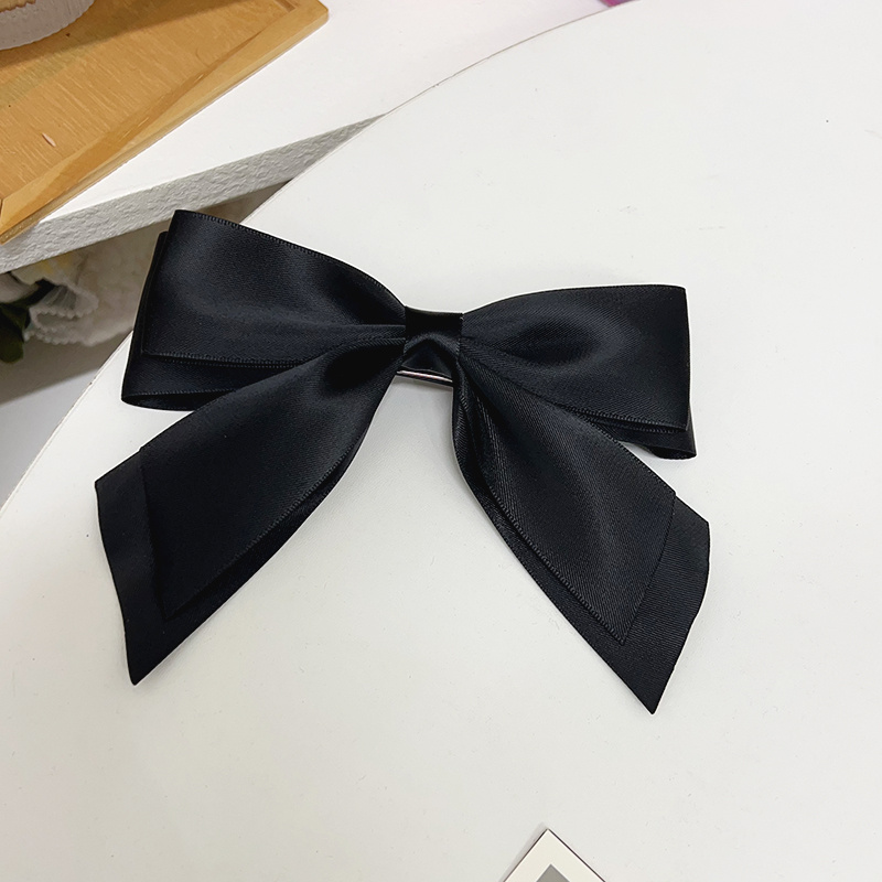 Image of New Bow Hair Clip For Women, Spring Clip For Updo At The Back Of