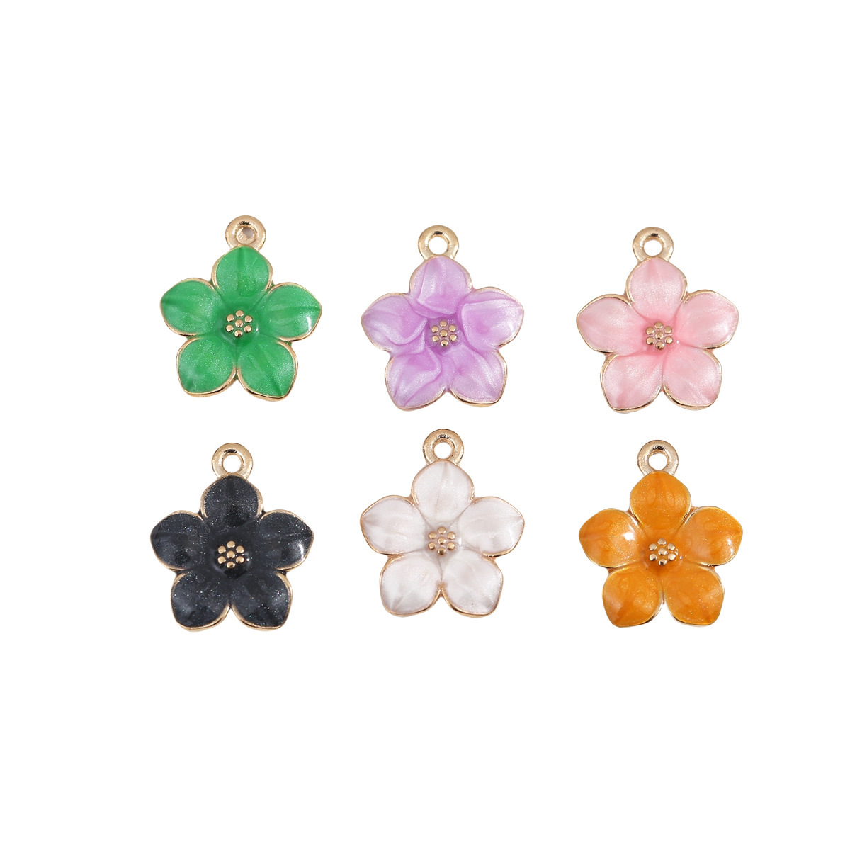 

30pcs , Zinc Alloy Enamel Pendant, Making Accessories, S6016