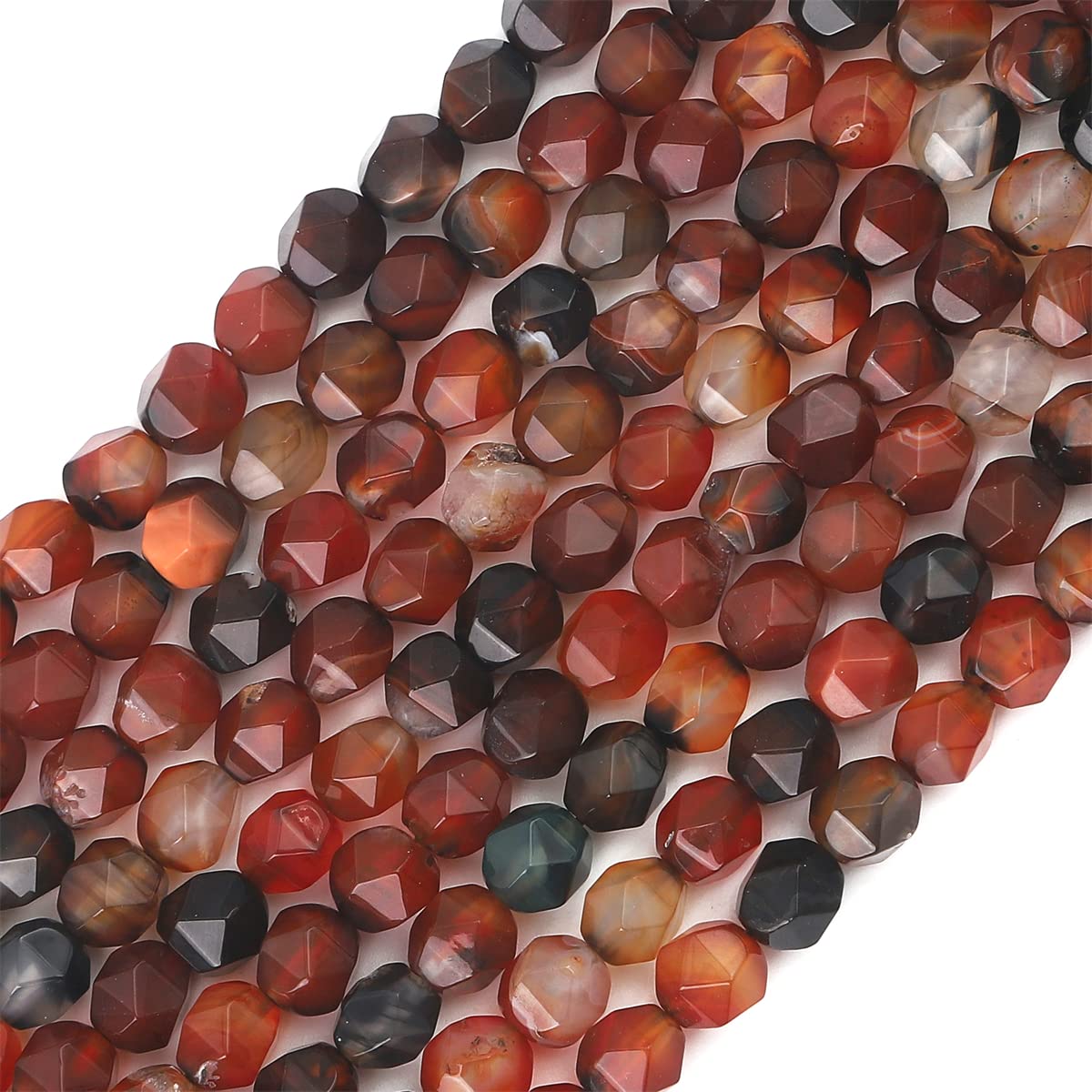 Natural Red Agate Beads for Handmade Jewelry Making
