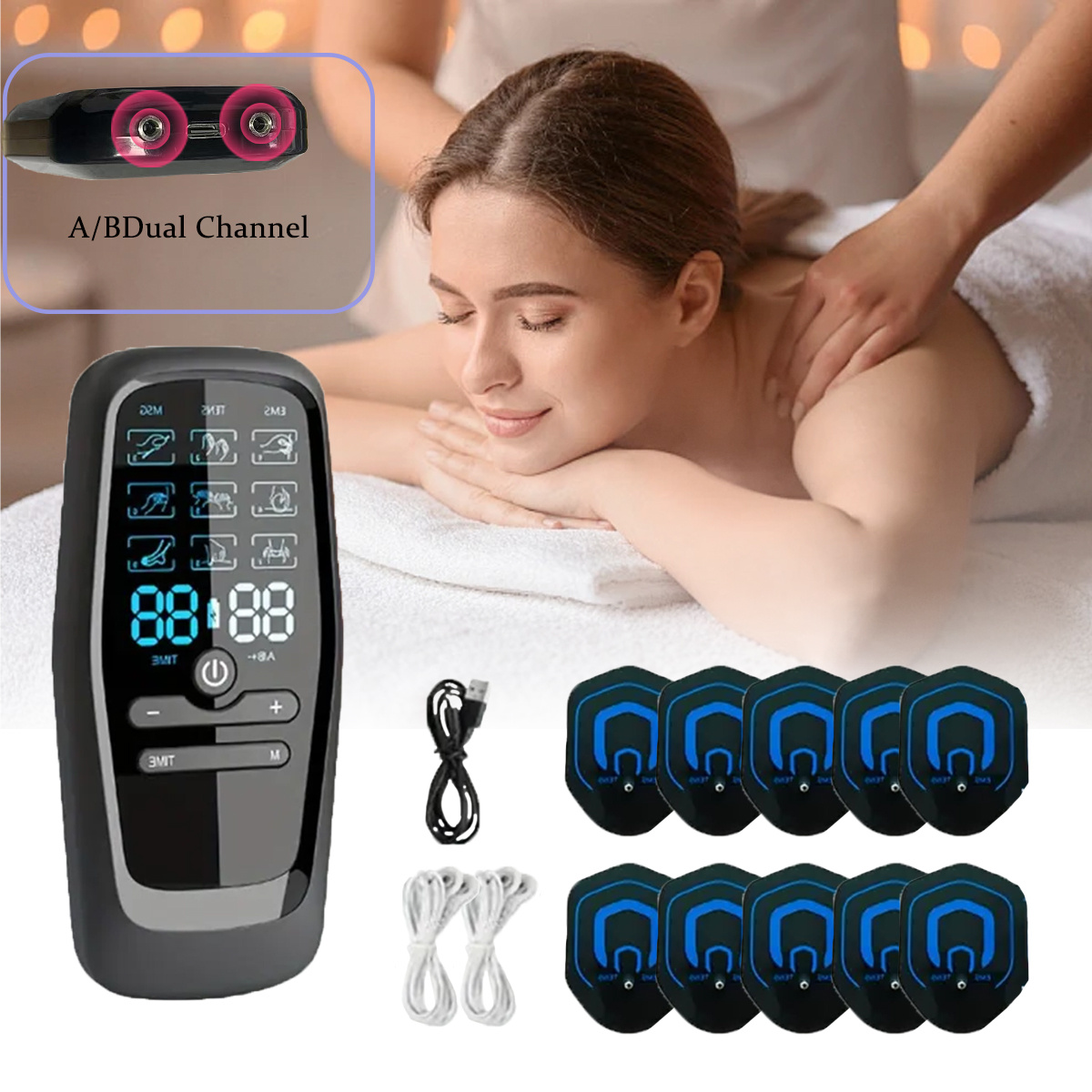 WOFLEN TENS EMS Stimulator Image 1