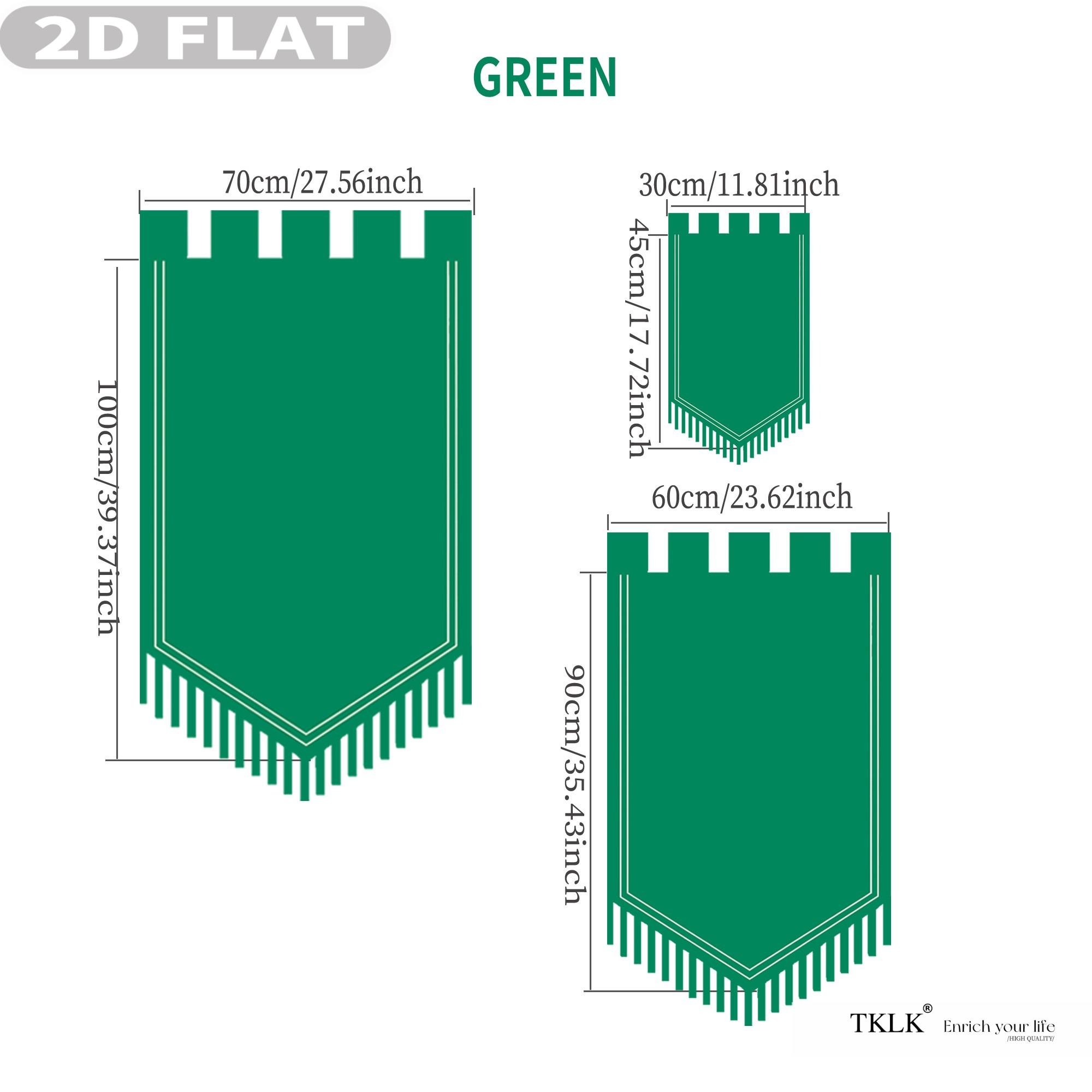 TEMU Custom Hanging Flag, Without Flagpole, Tailored To Your Specifications With Custom Text, Logo Or Pattern For Party Photo Booth Props,