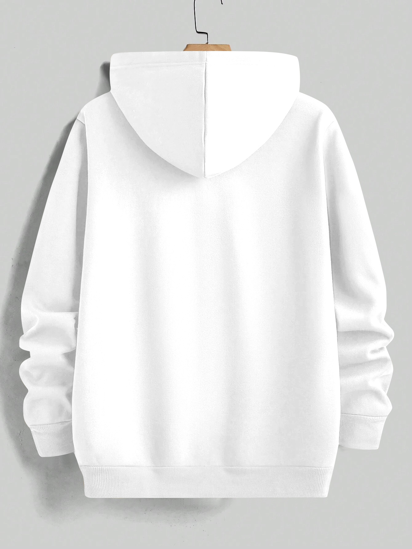 Men'S Norwegian Flag & Design Hooded Sweatshirt - Soft Warm Winter Pullover with Helms & Norse Symbols, All-Season Casual Sportswear, Machine Washable Regular Fit For Casual Attire & Outdoor Activities, Winter Clothing, Geometric Pattern