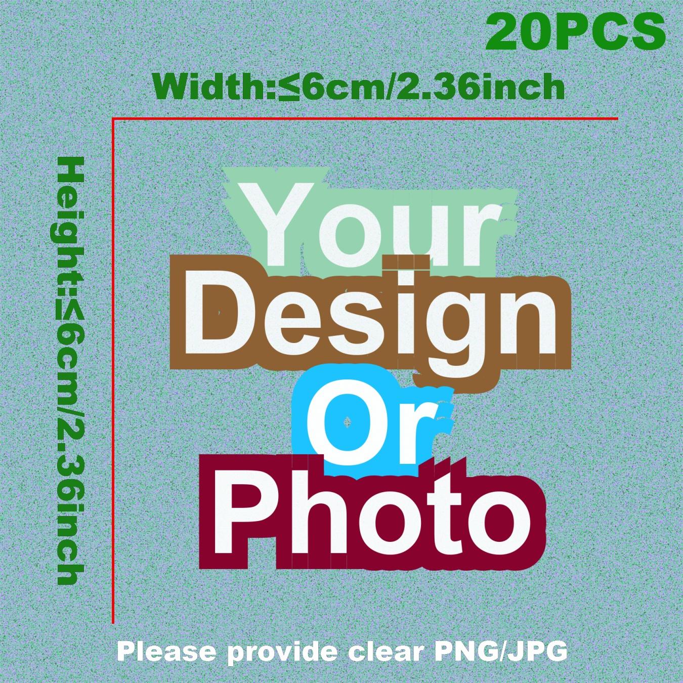 TEMU 20-pack Iron-on Transfer Stickers Decals - Iron-on Heat Transfers Suitable For Custom Apparel, Throw Pillows, T-shirts, Canvas Bags, Backpacks,