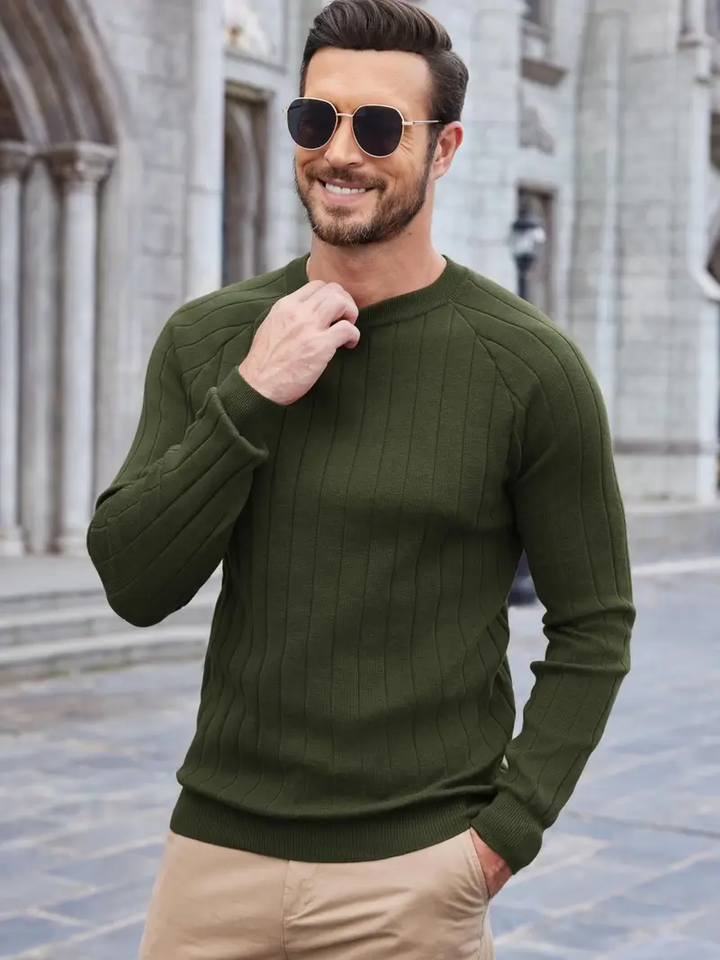 men dress sweater long sleeve crew neck sweater - Temu men dress sweater long sleeve crew neck sweater - Temu