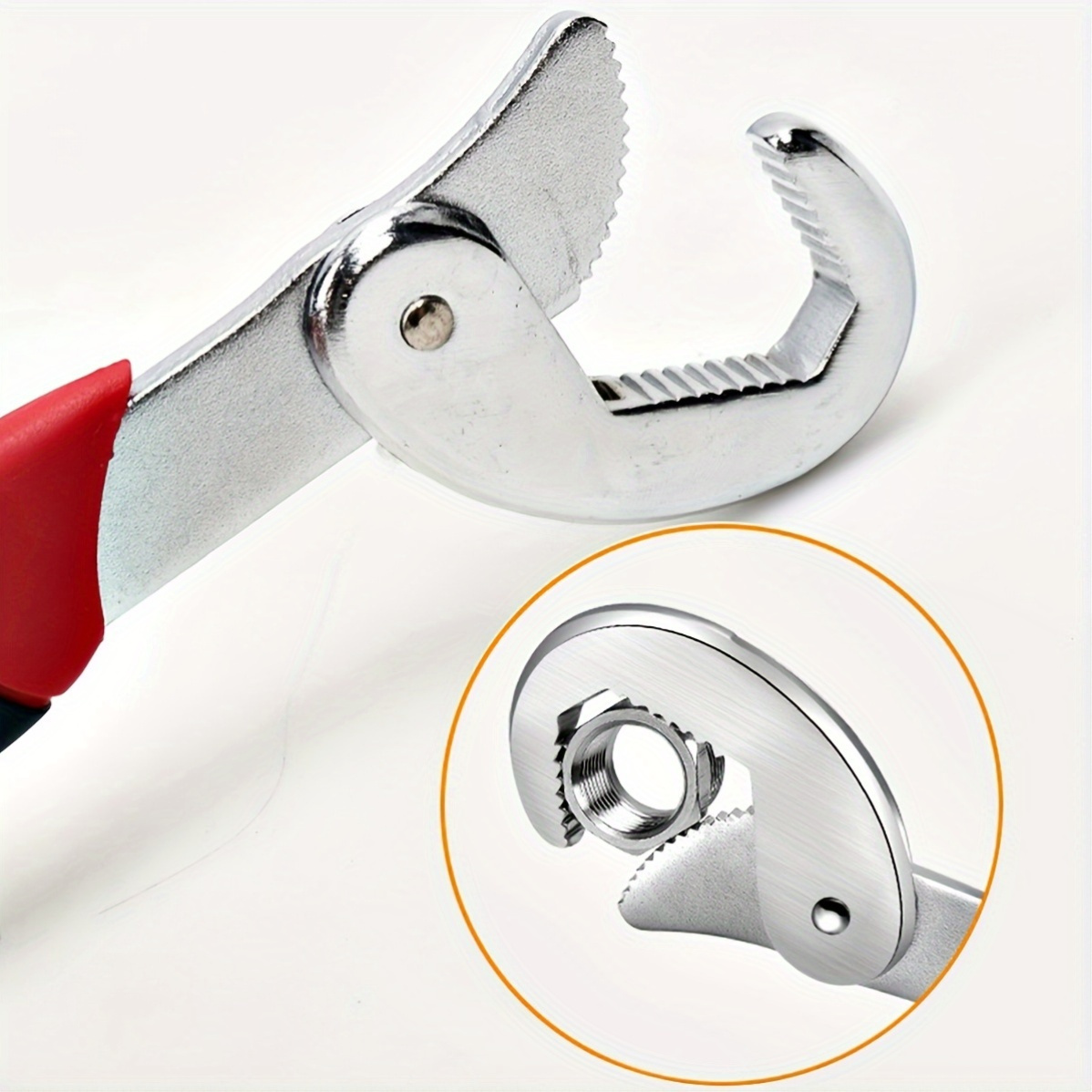 Juego de herramientas de alta resistencia ajustable - Combinación de llave multifunción y alicates, apto para bricolaje y reparaciones del hogar, material duradero de acero inoxidable