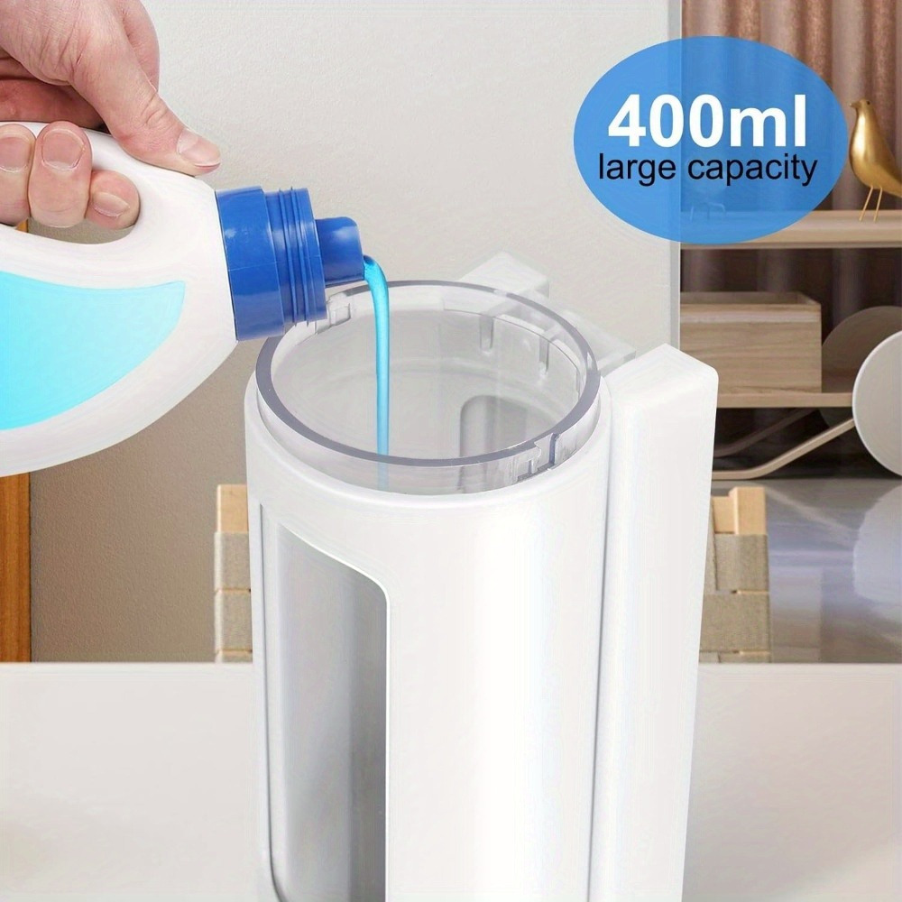 TEMU Soap Dispenser, Wall-mounted Hand Soap Dispenser, Shower Gel Dispenser Shampoo And Conditioner Dispenser, Washroom Lotion Dispenser Hand Body