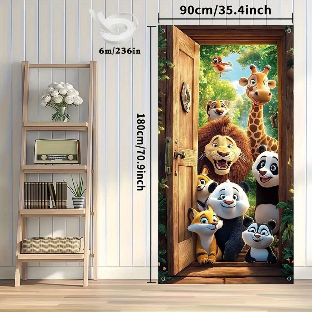 E-shop 2D Flat, 2D Flat - 2D Türbanner 2D Flat, 2D Flat - 2D Türbanner . 2D Türbanner Studenten Schulanfang Türabdeckung? – Mit Rucksäcken, Schulbussen