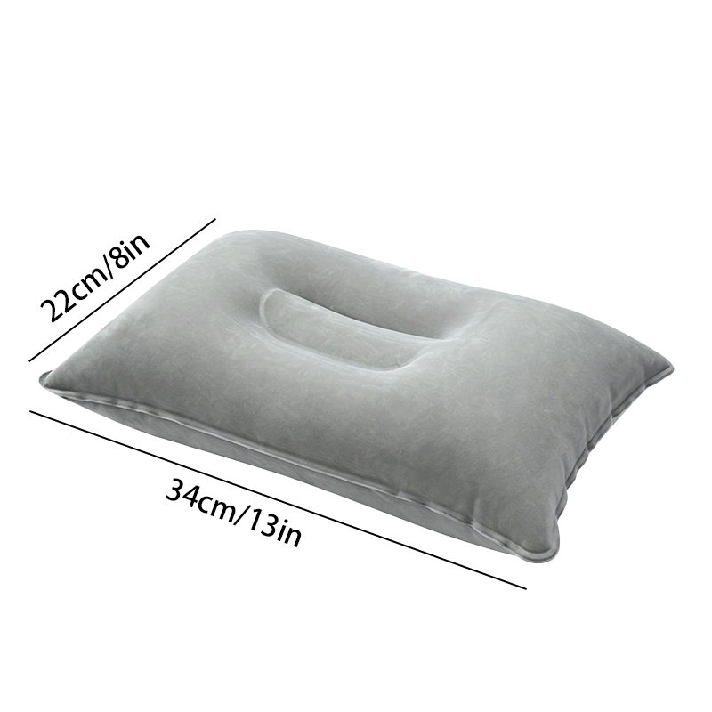 3pcs Inflatable Travel Pillow Set with Hooks