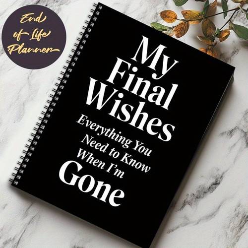end of notebook elegant floral plant theme journal for final important documents durable polyester paper no feathers customizable organizer for life reflection personal organizer floral theme notebook spiral bound notebook