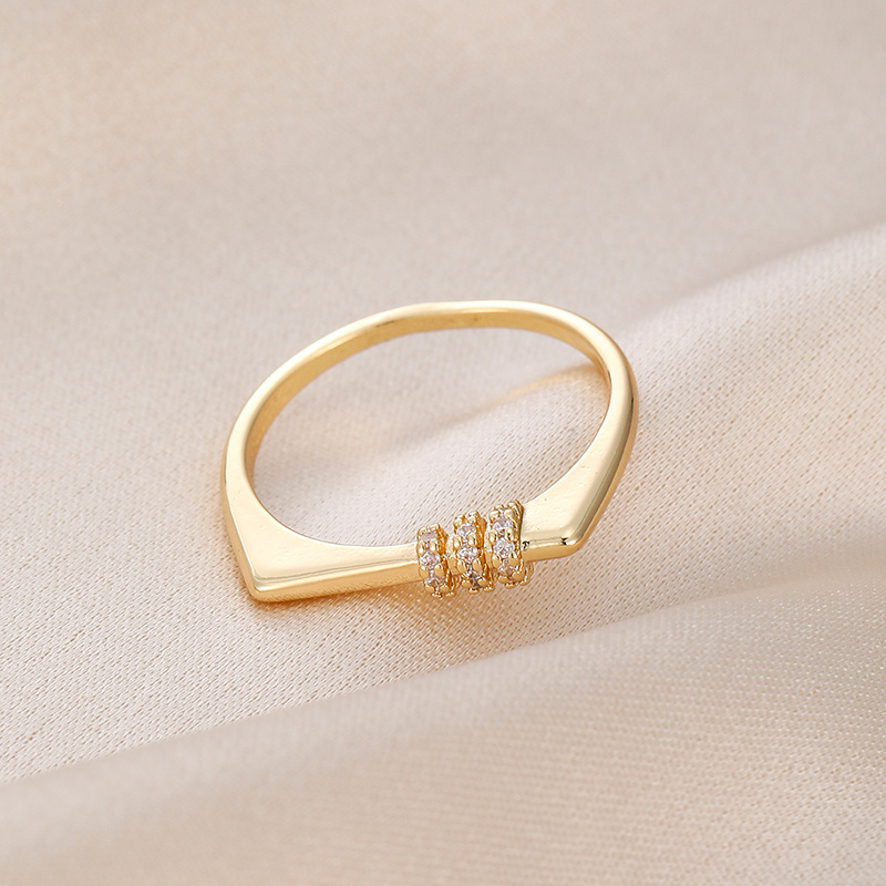 TEMU 2d Flat - Flat Top Bar Ring, Small Rectangle Signet Ring, Horizontal Bar Women Ring, Suitable For Men And Women, Daily Matching, Worn In Various