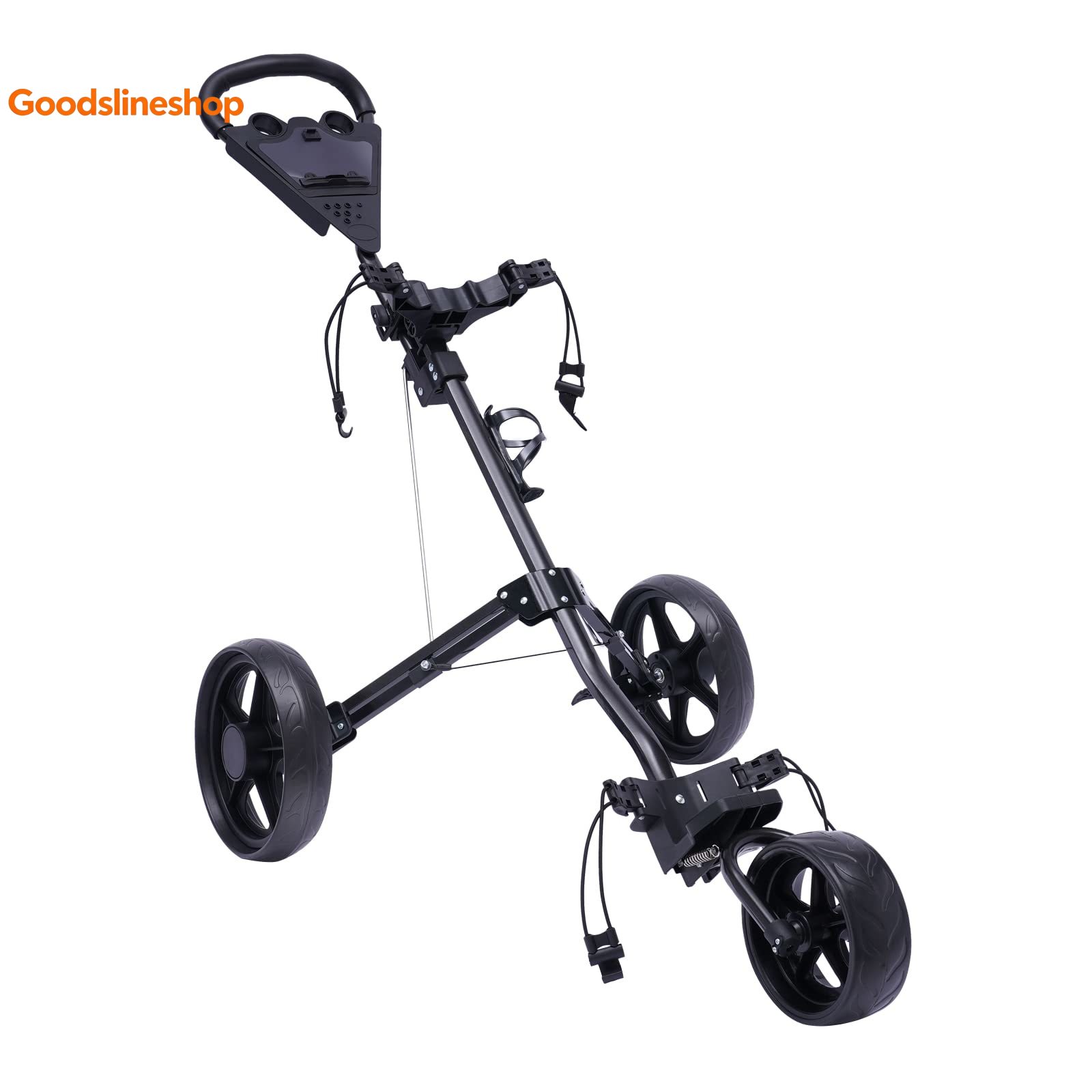 3 wheel push golf carts sold on Temu United States