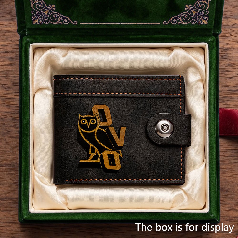 TEMU 1 pièce Nouveau Portefeuille Court pour Homme OVO , Porte-cartes et Porte-monnaie de Rangement Portable , Idéal pour les Quotidiens et