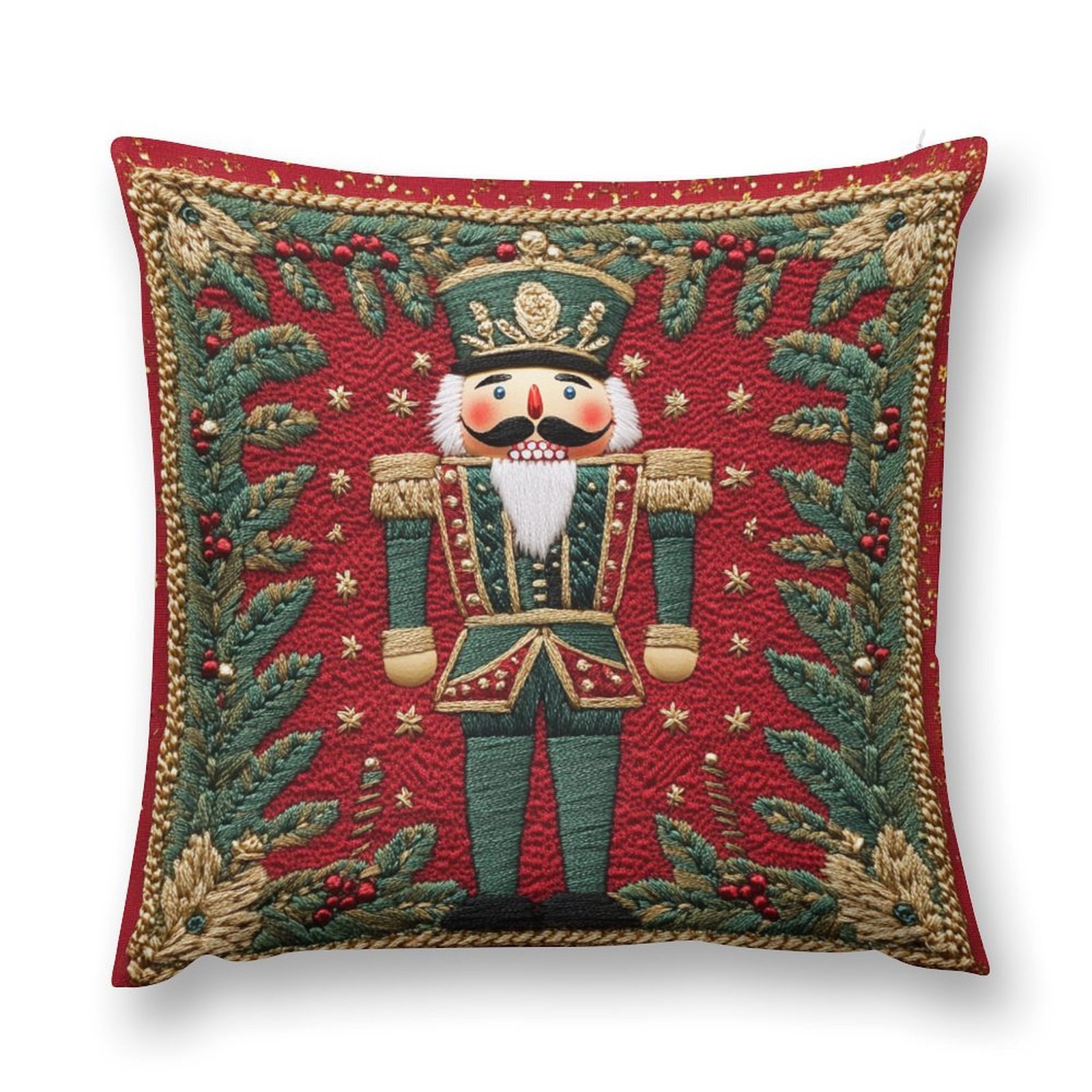 

Christmas 18x18 - Decorative Pillowcase, Polyester, Zippered For , , , - 1pc