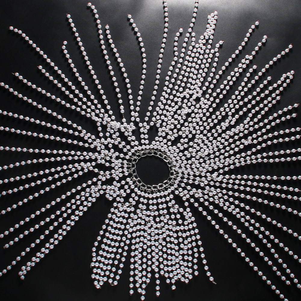 High-End Tassel Headpiece for Brides