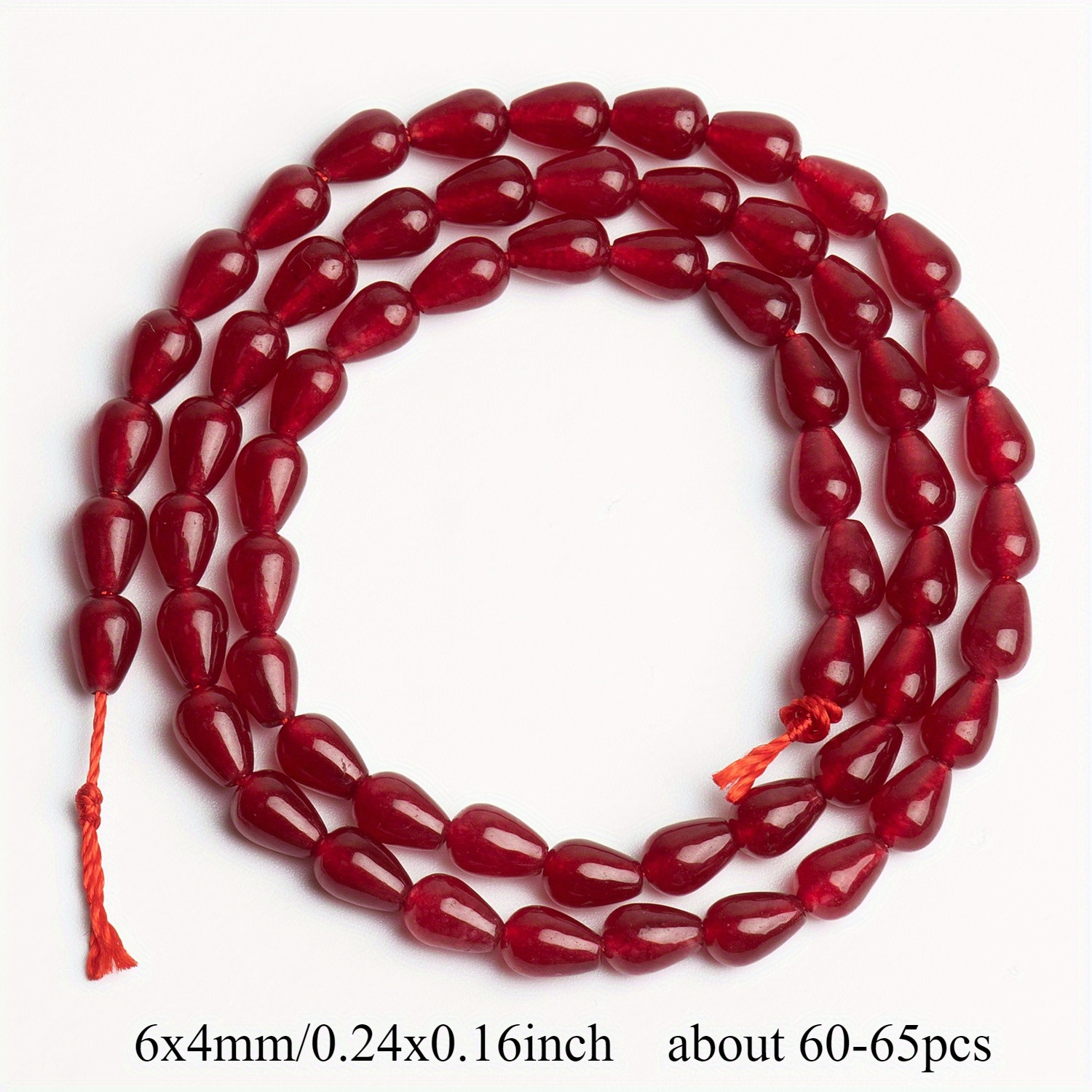 TEMU Perline e Assortimenti di Perline - Perline Naturale 6X4Mm 7X5Mm 9X6Mm a Forma di , Perline Sciolte per di Gioielli - Ideali per Braccialetti,