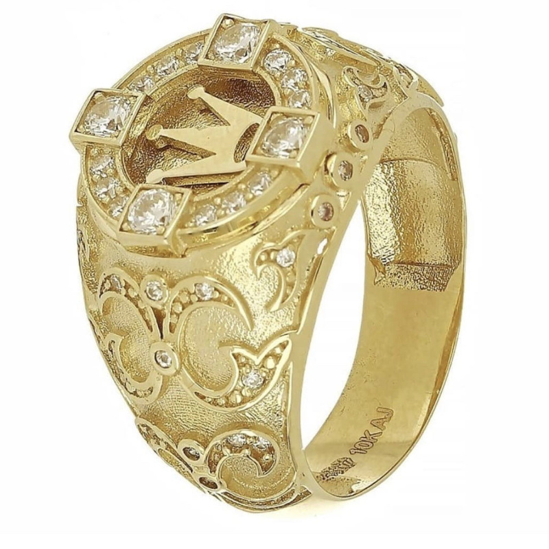 

Ring Men Ring Vintage Engraving Man's Ring Christmas Gift
