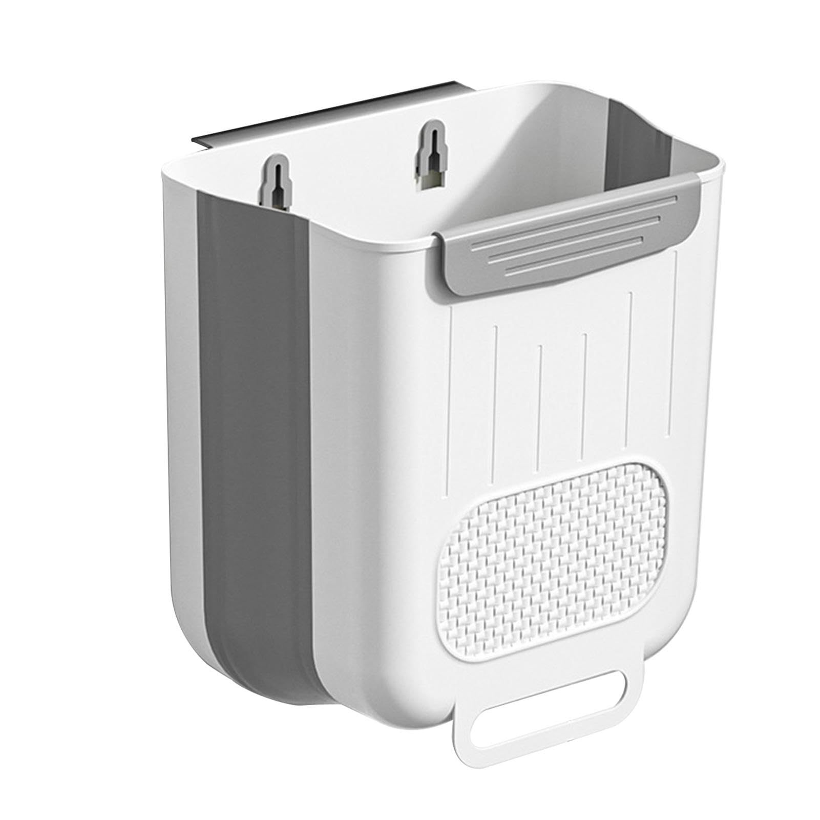 1 Large Kitchen Garbage Bin That Mounted On The Wall Or Hung On A Cabinet Door For Convenient Storage And Organization, Taking Up Minimal Space And Keeping The And