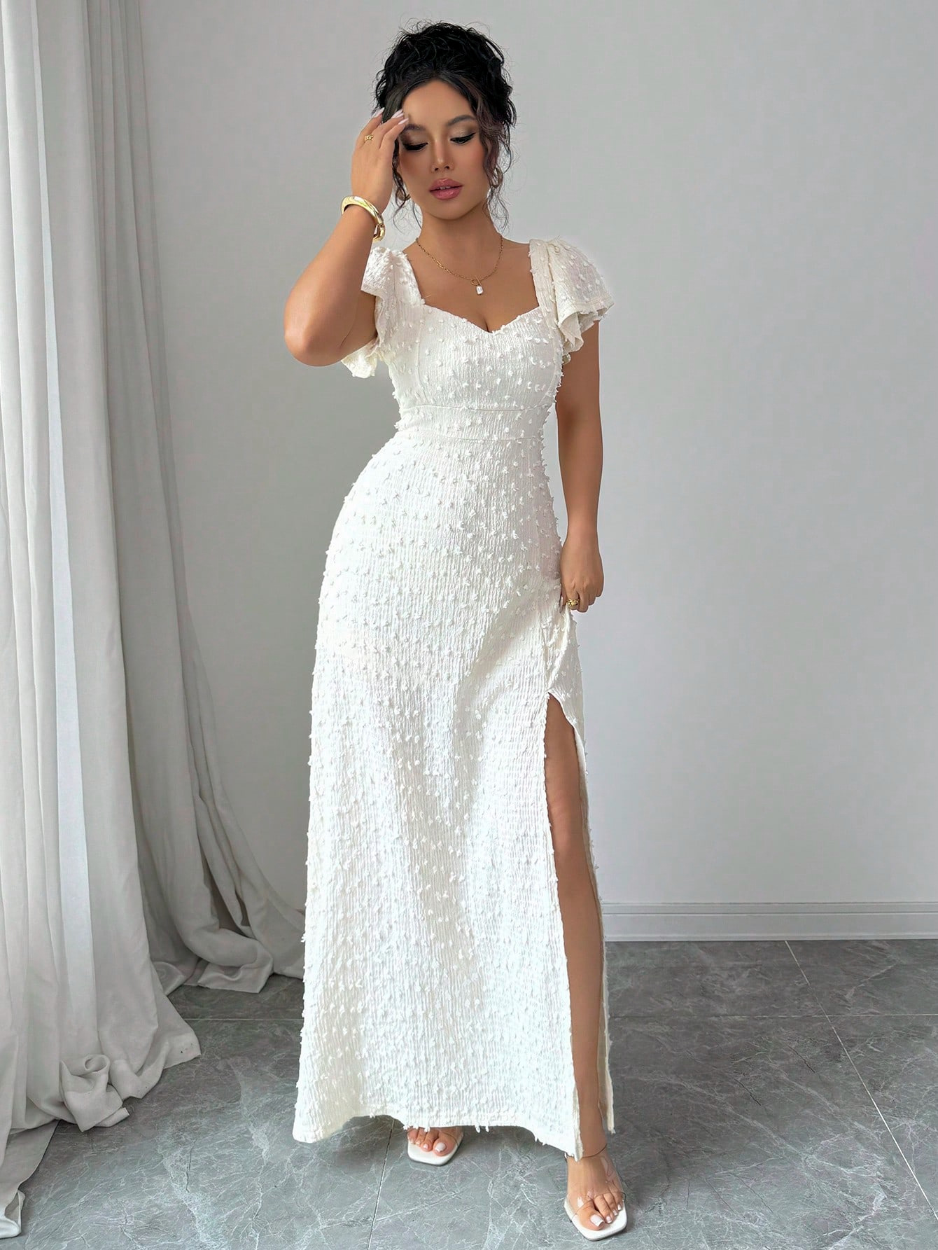 green emerald velvet dress Uoirzue Sprarkly Puffy Short Birthday Dress with Sequins Beads A Line Knee  Length Graduation Dress White Homecoming Dress at Amazon Women's Clothing  store