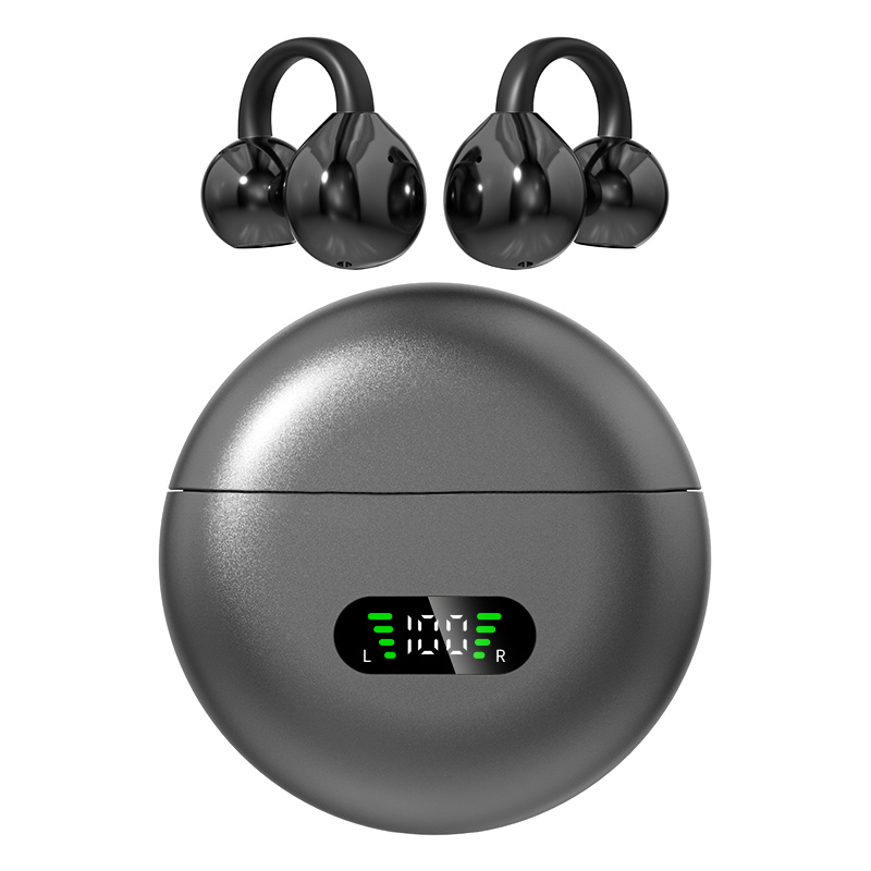 Image of 2026 Wireless Earphones, High-fidelity Hd , Led Display, Sweatproof, Noise-cancelling, Touch Control, Usb Charging Case, Type-c, Suitable For Sports/music/gaming- Plastic Material, Music Earphones