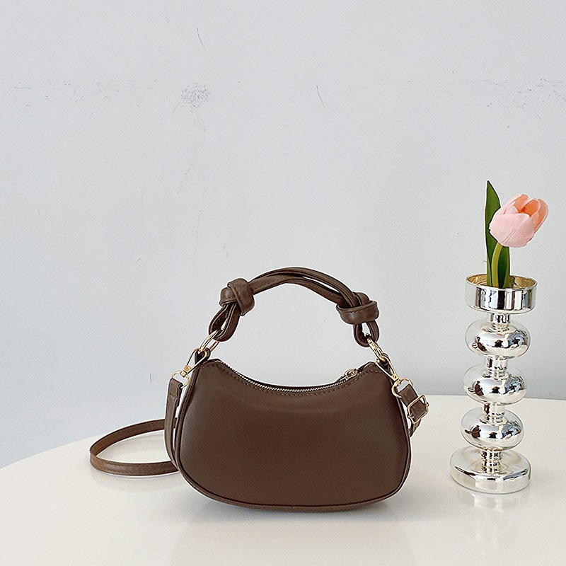 Bolsa Feminina de Mão Multifuncional Casual de Nicho de Alta Gama 8