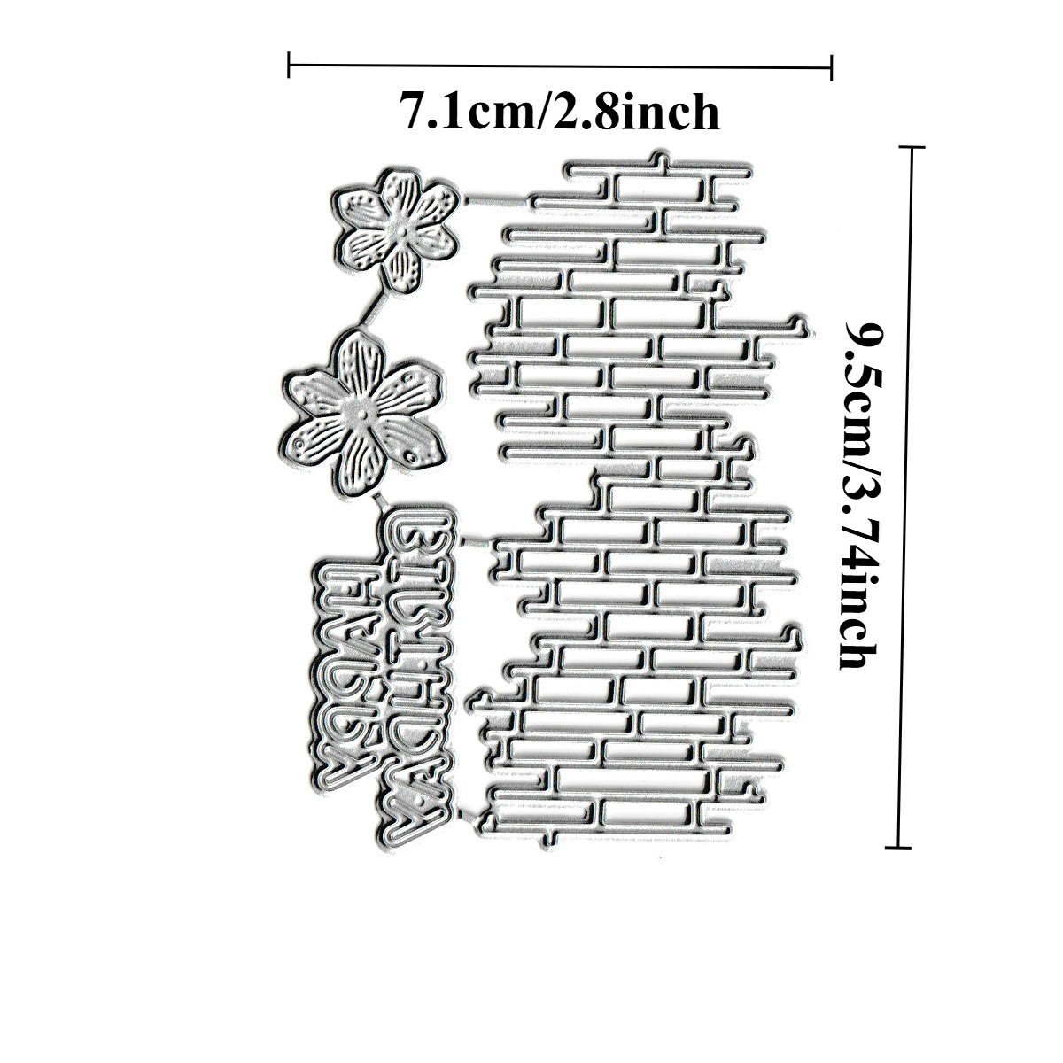 E-shop Kreative Gitter- Blumen-Metallschneideformen, Notizbuchmesserformen, DIY-Schnittbögen, geprägte Schneidemesserformen, Metallformen für