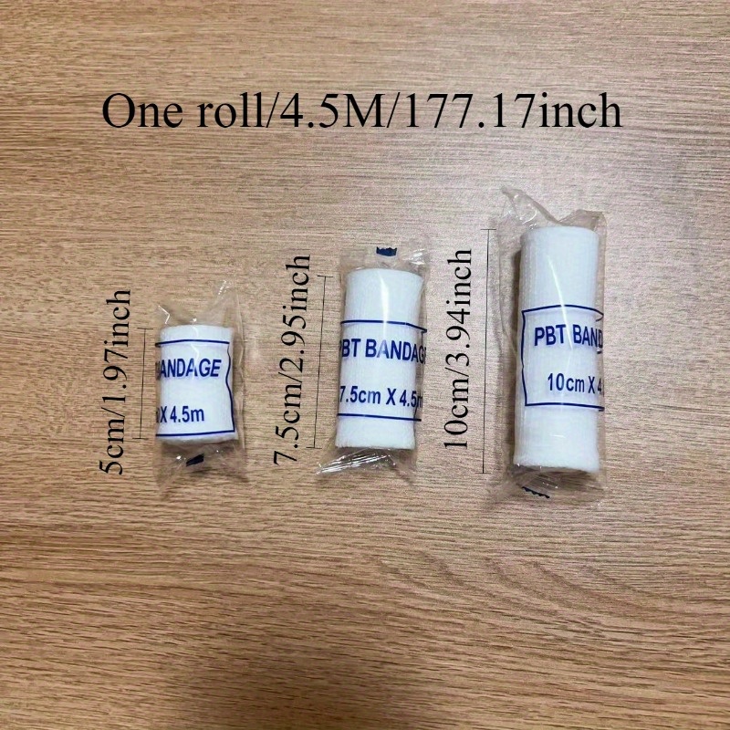 Self Tape Sports Bandage, 3pcs in Different Sizes for Versatile Use